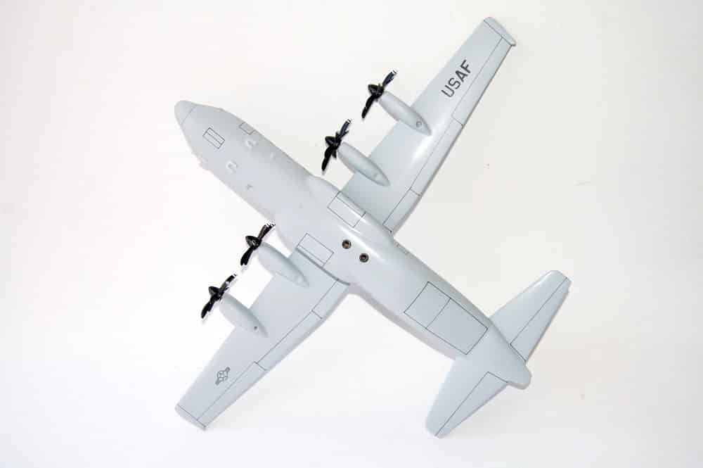 115th Airlift Squadron Channel Islands C-130J (Stretch) model