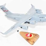167th Airlift Squadron West Virginia ANG C-17 Model