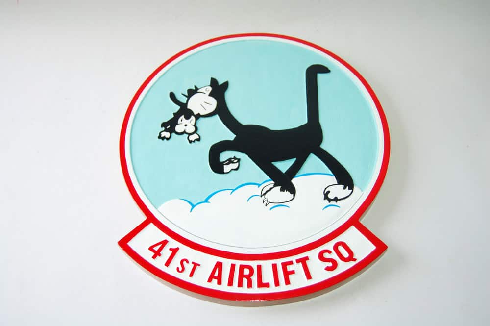 41st Airlift Squadron Plaque