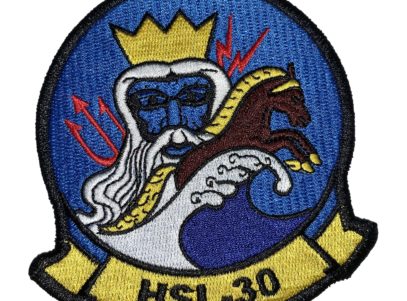 HSL-30 Neptune's Horsemen Squadron Patch –Sew On