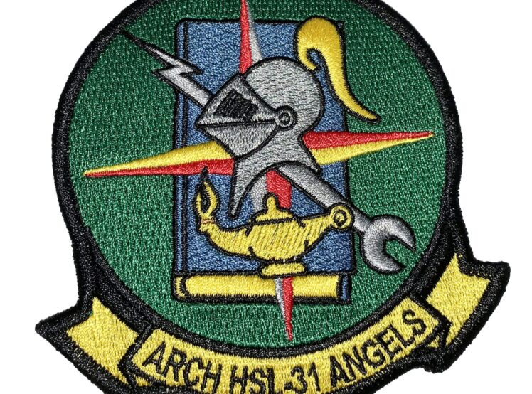 HSL-31 Arch Angels Squadron Patch –Sew On