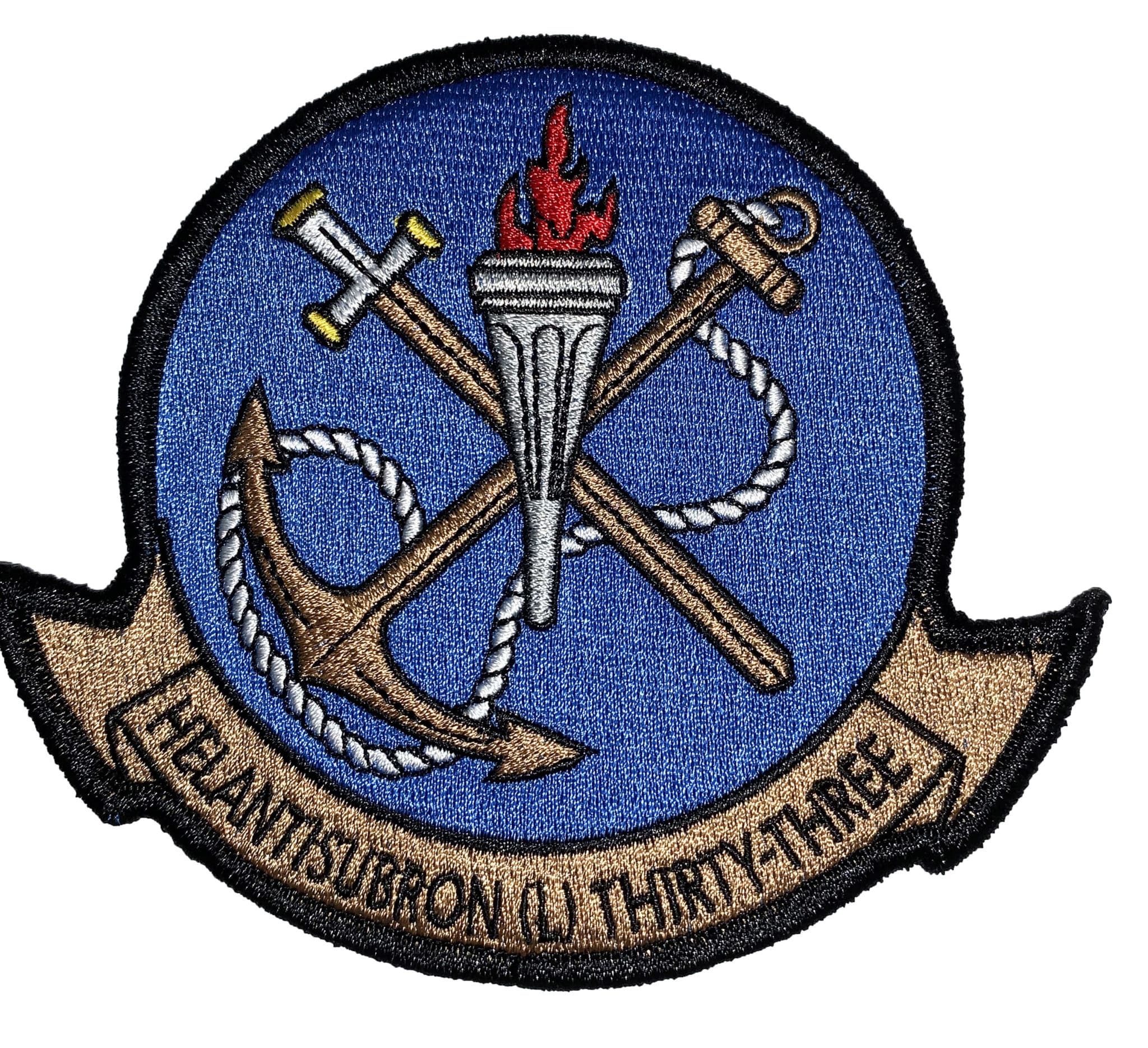 HSL-33 Seasnakes Squadron Patch –Sew On