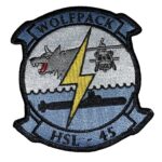 HSL-45 Wolfpack Squadron Patch –Sew On