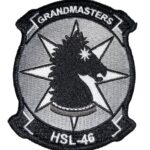 HSL-46 Grandmasters Squadron Patch –Sew On