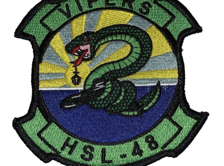 HSL-48 Vipers Squadron Patch –Sew On