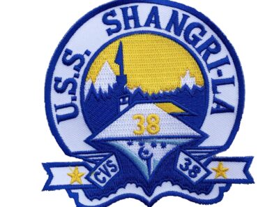 USS Shangri-La CVS-38 Patch - Sew On