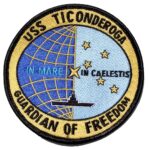 USS Ticonderoga (CVS-14) GUARDIAN OF FREEDOM Patch - Sew On