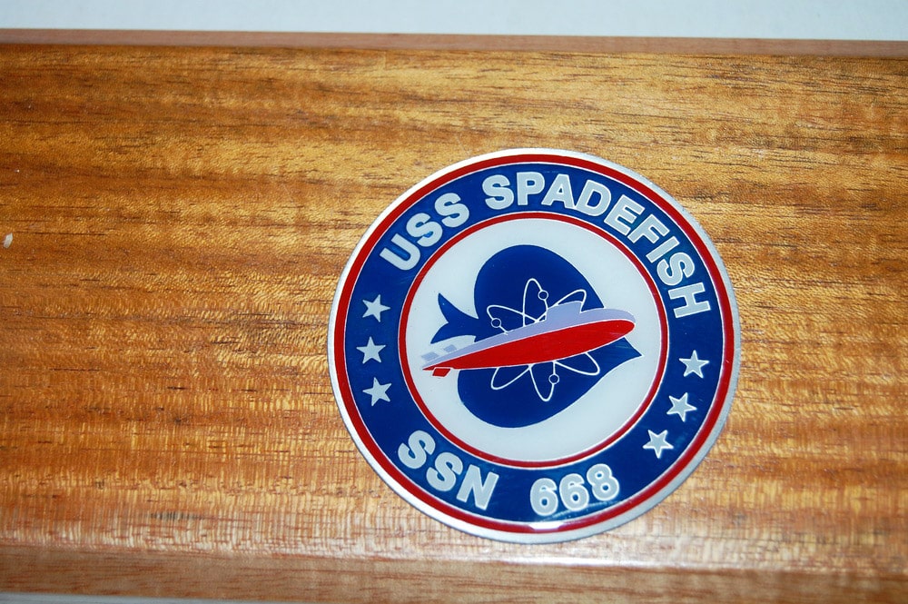 SSN-668 USS Spadefish unmailed Submarine SH2#271* 