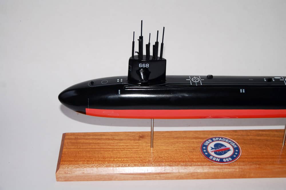 SH2#271* USS Spadefish unmailed Submarine SSN-668 