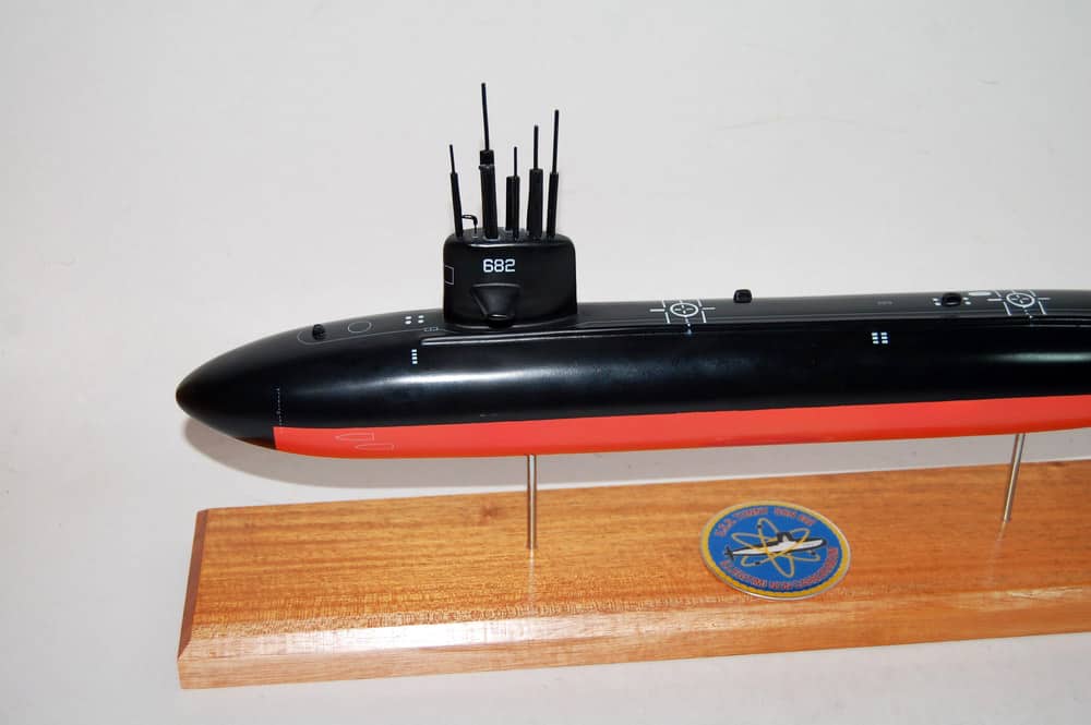 USS Tunny SSN-682 Submarine Model