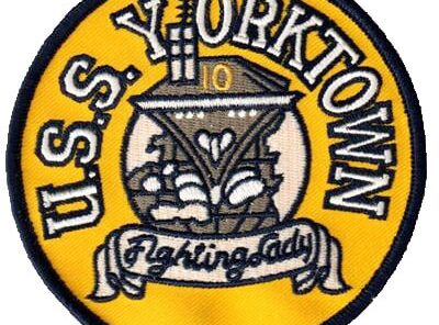 USS Yorktown (CV-10) Patch - Sew On