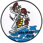 USS WASP (CV-7) Patch – Sew On