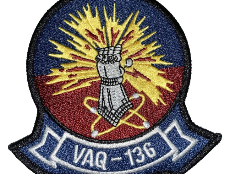 VAQ-136 Gauntlets Squadron Patch – Sew On