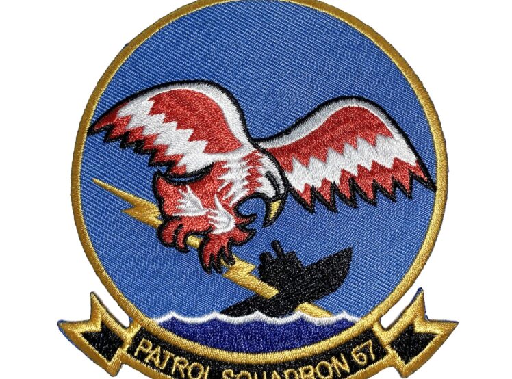 VP-67 Golden Hawks Squadron Patch – Sew On