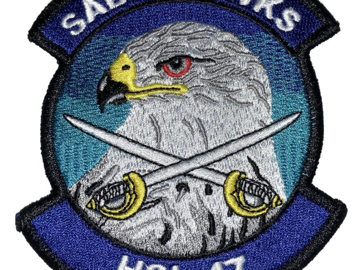 HSL-47 Saberhawks Squadron Patch –Sew On