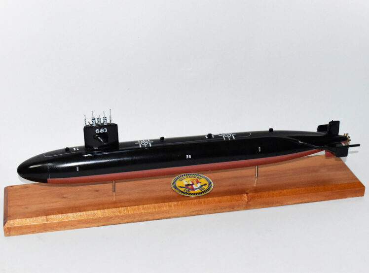 USS Parche SSN-683 Submarine Model