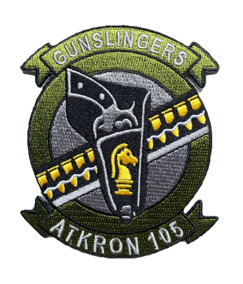 VA-105 Gunslinger Squadron Patch – Sew on