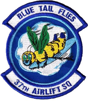 37th Airlift Squadron Patch – Sew On