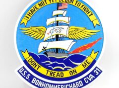 USS Bon Homme Richard CVA-31 Plaque