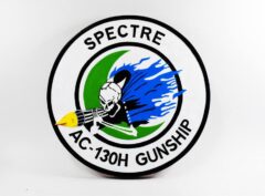AC-130 Gunship Spectre Plaque