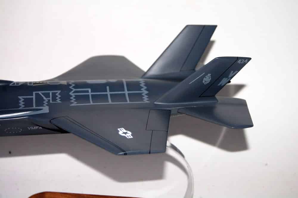 VMFA-314 Black Knights F-35c Model