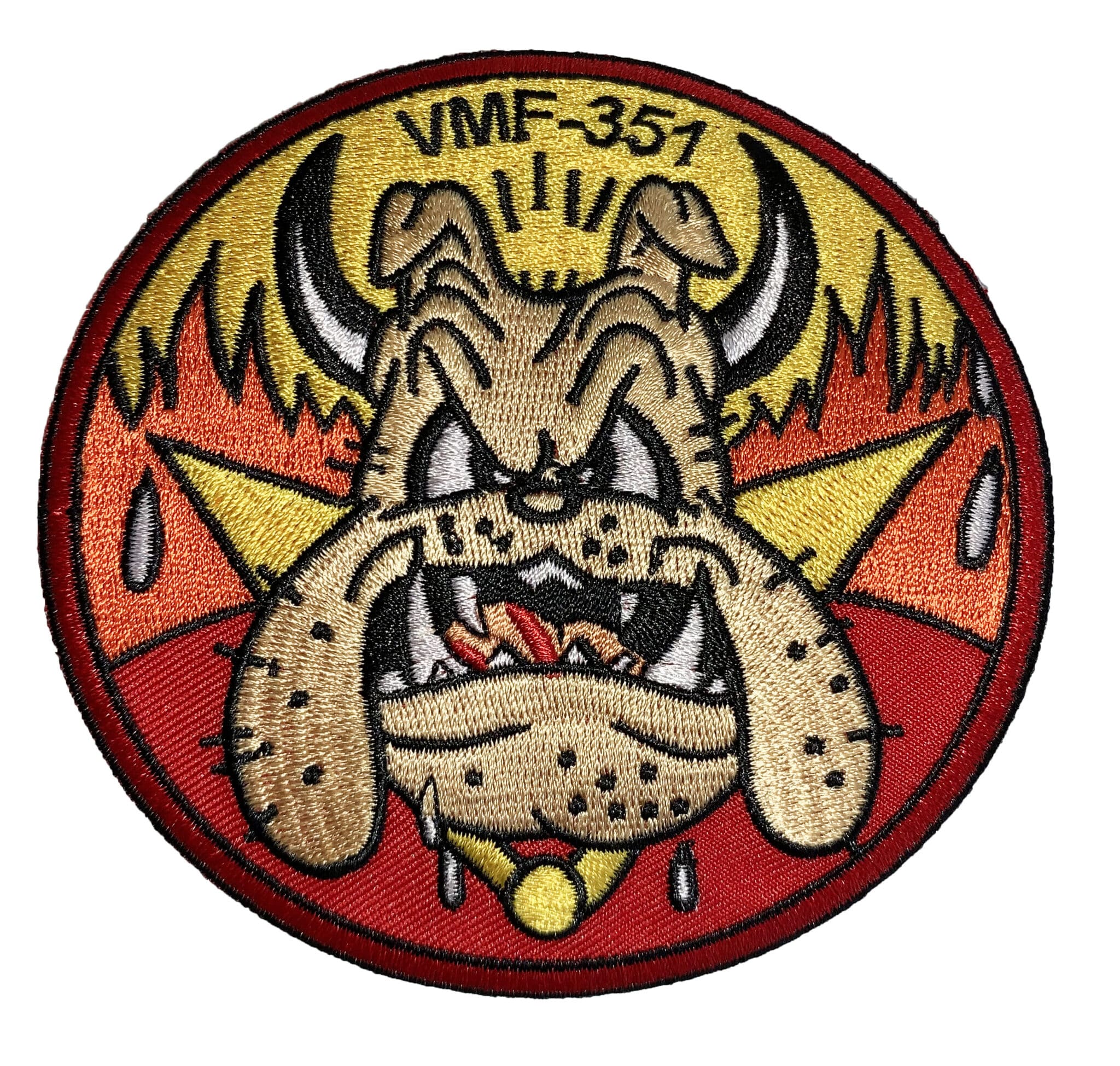 VMF-351 Original Devil Dog Squadron Patch – Sew On