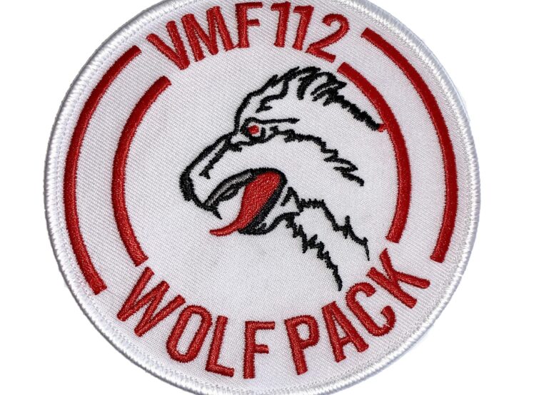 VMF-112 Wolf Pack Squadron Patch – Sew On