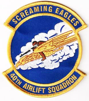 SCREAMING EAGLES 40TH AIRLIFT SQUADRON