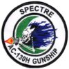 SPECTRE AC-130H GUNSHIP Patch – Sew On