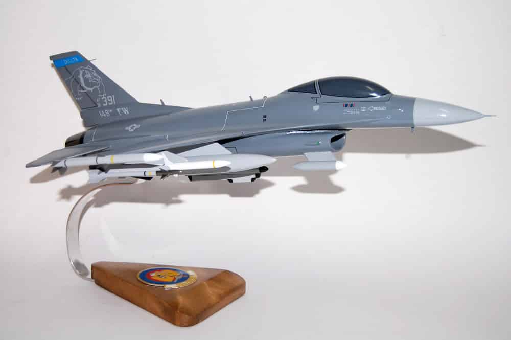 179th Fighter Squadron F-16 Fighting Falcon Model