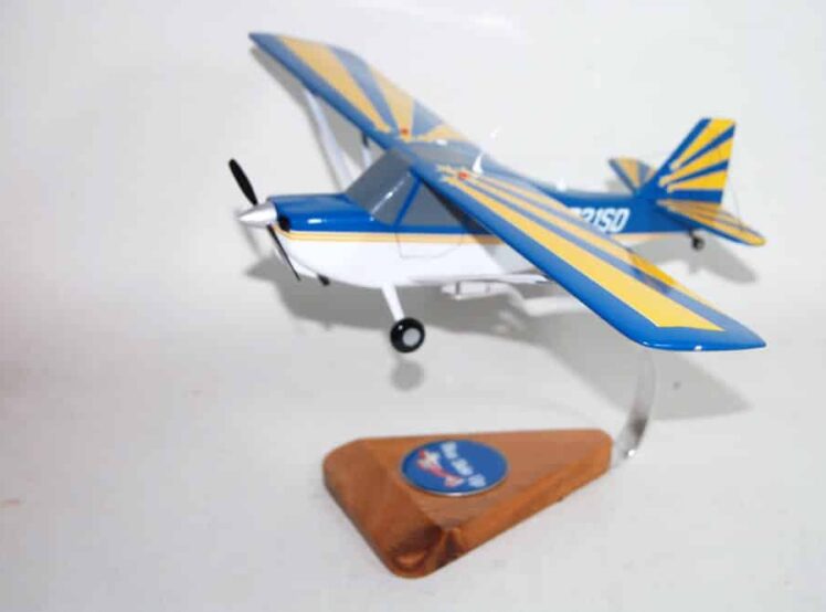 Super Decathlon N721SD (Blue and Yellow) Model
