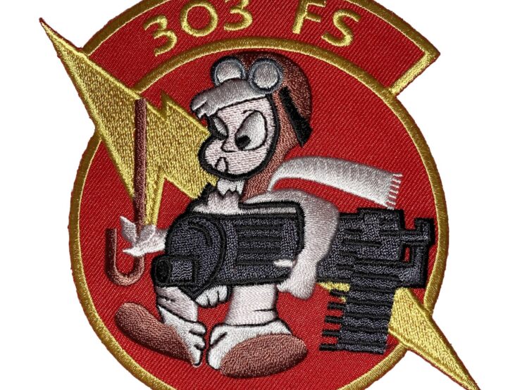 303rd Fighter Squadron Patch – Sew On