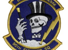 95th Fighter Squadron DEATH WITH FINESSE Patch – Sew On