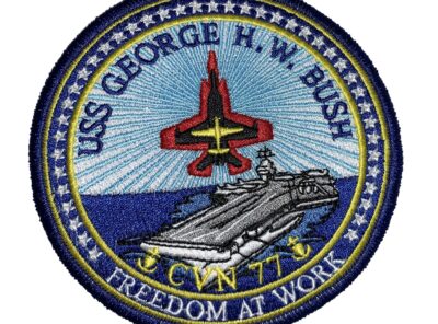 USS George H.W. Bush CVN-77 Patch – Sew On