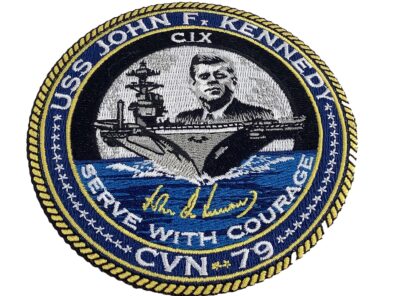USS John F Kennedy CVN-79 Patch – Sew On