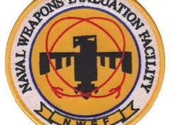 Naval Weapons Evaluation Facility (NWEF) Patch – Sew On