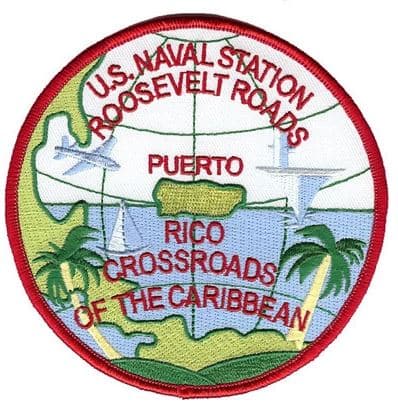 NAS Roosevelt Road Patch – Sew On
