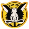 VPB-44 Black Cat Squadron Patch – Sew On