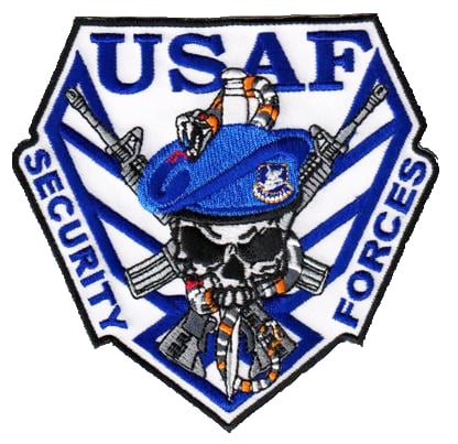 USAF Security Forces (1970s) Squadron Patch – Sew On