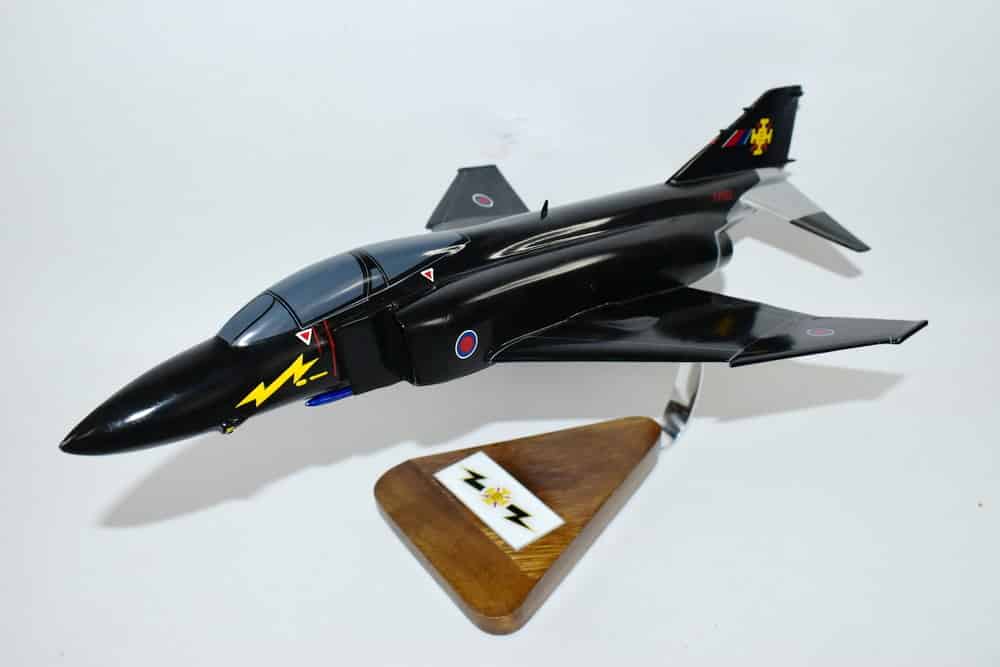 RAF Phantom Black Mike F-4 Model