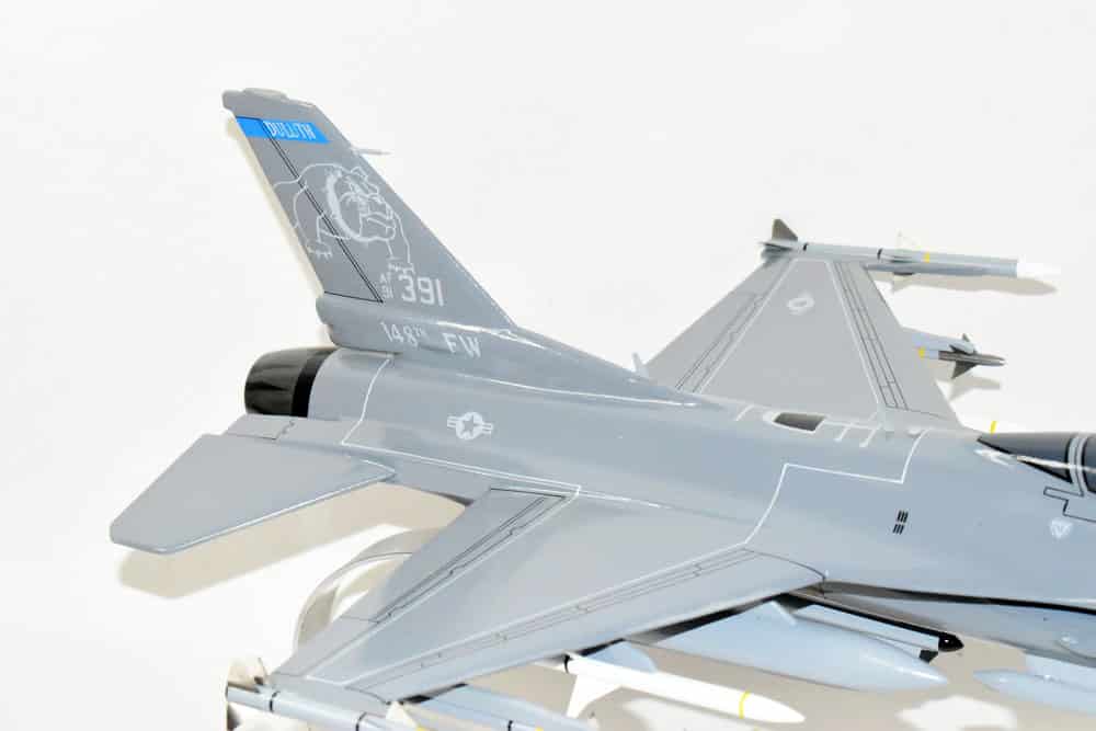 179th Fighter Squadron F-16 Fighting Falcon Model