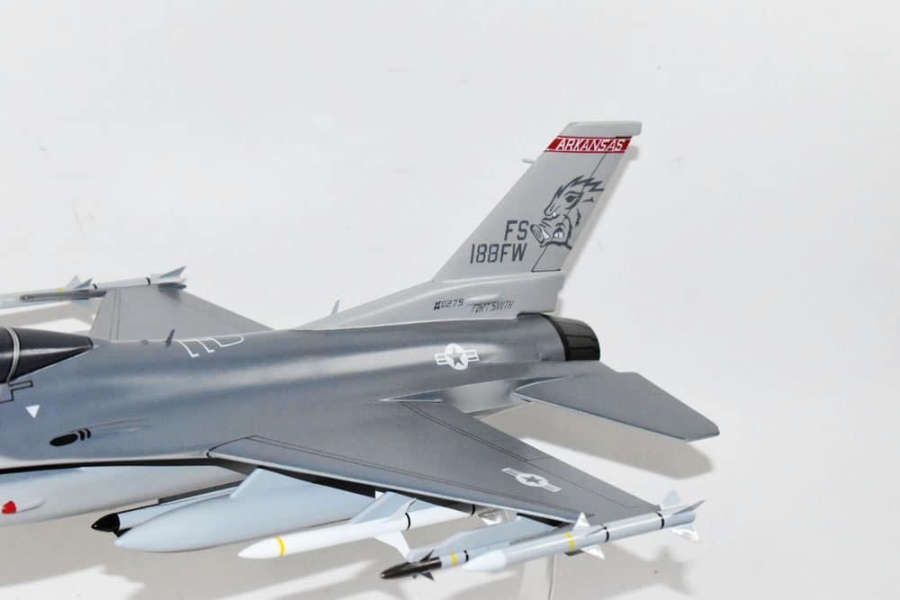 184th Fighter Squadron F-16 Fighting Falcon Model