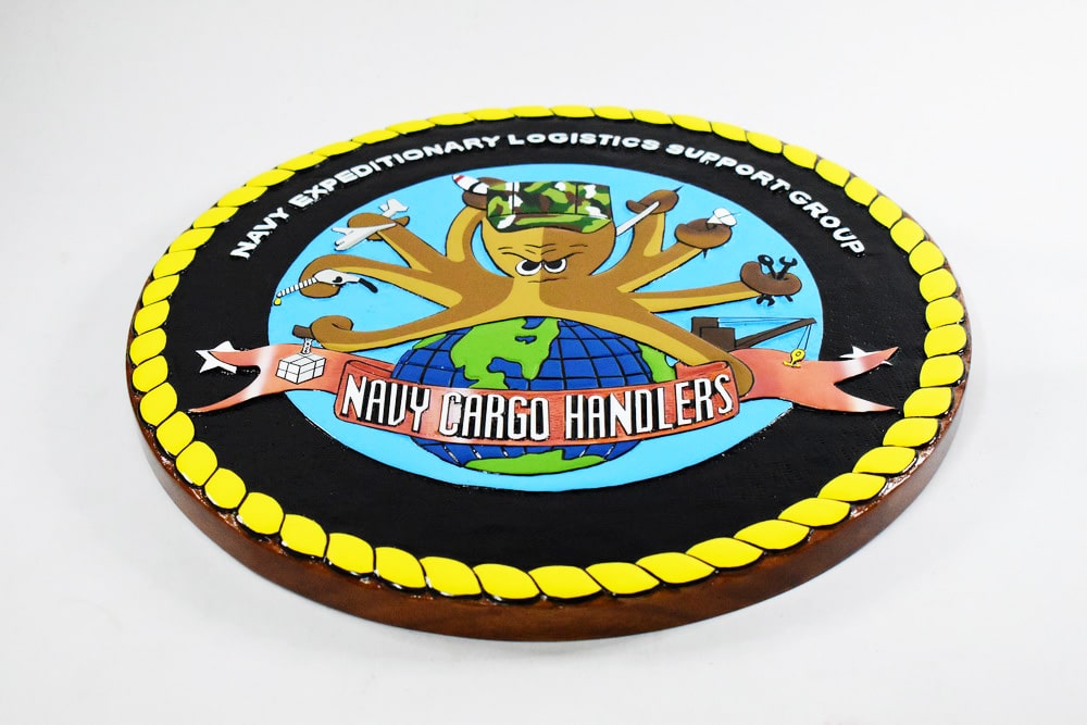 Navy Expeditionary Logistics Support Group Plaque (NELSG)