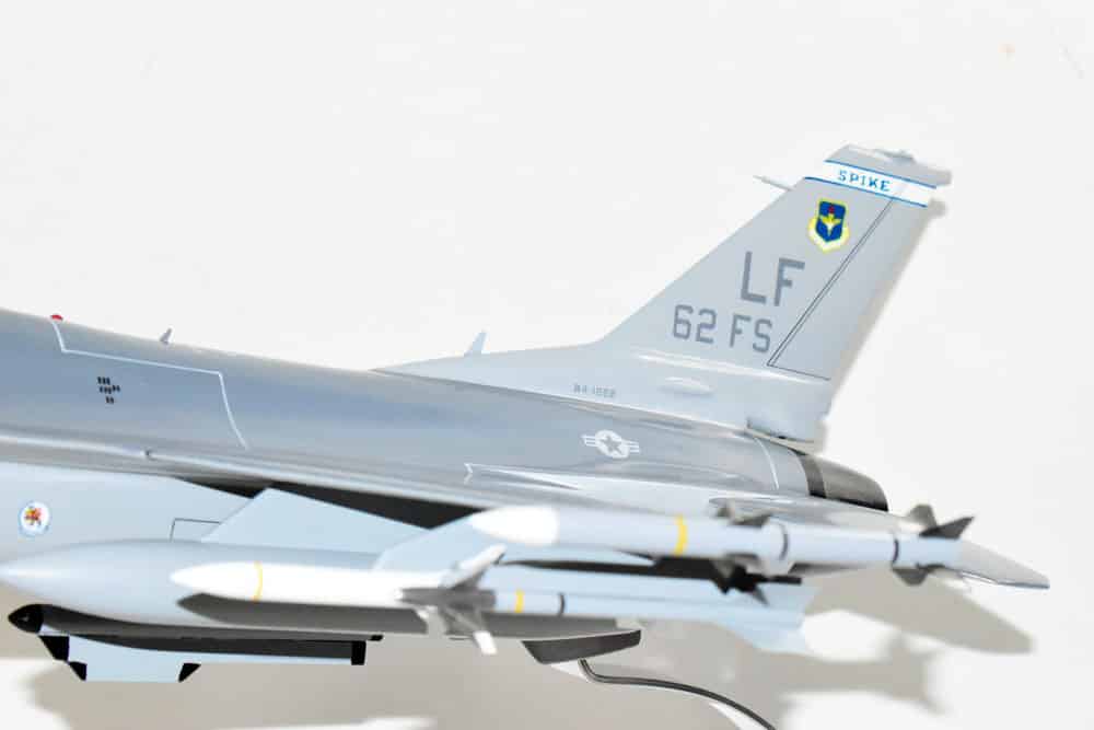 62d Fighter Squadron F-16 Fighting Falcon Model