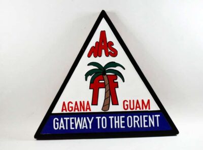 NAS Agana Guam Plaque