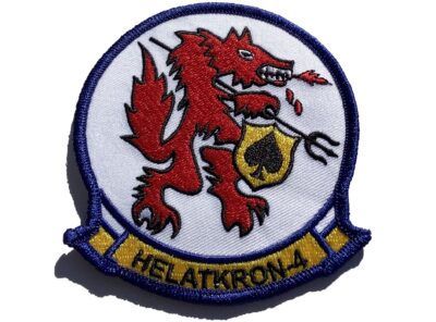 HAL-4 Red Wolves Squadron Patch – Sew On