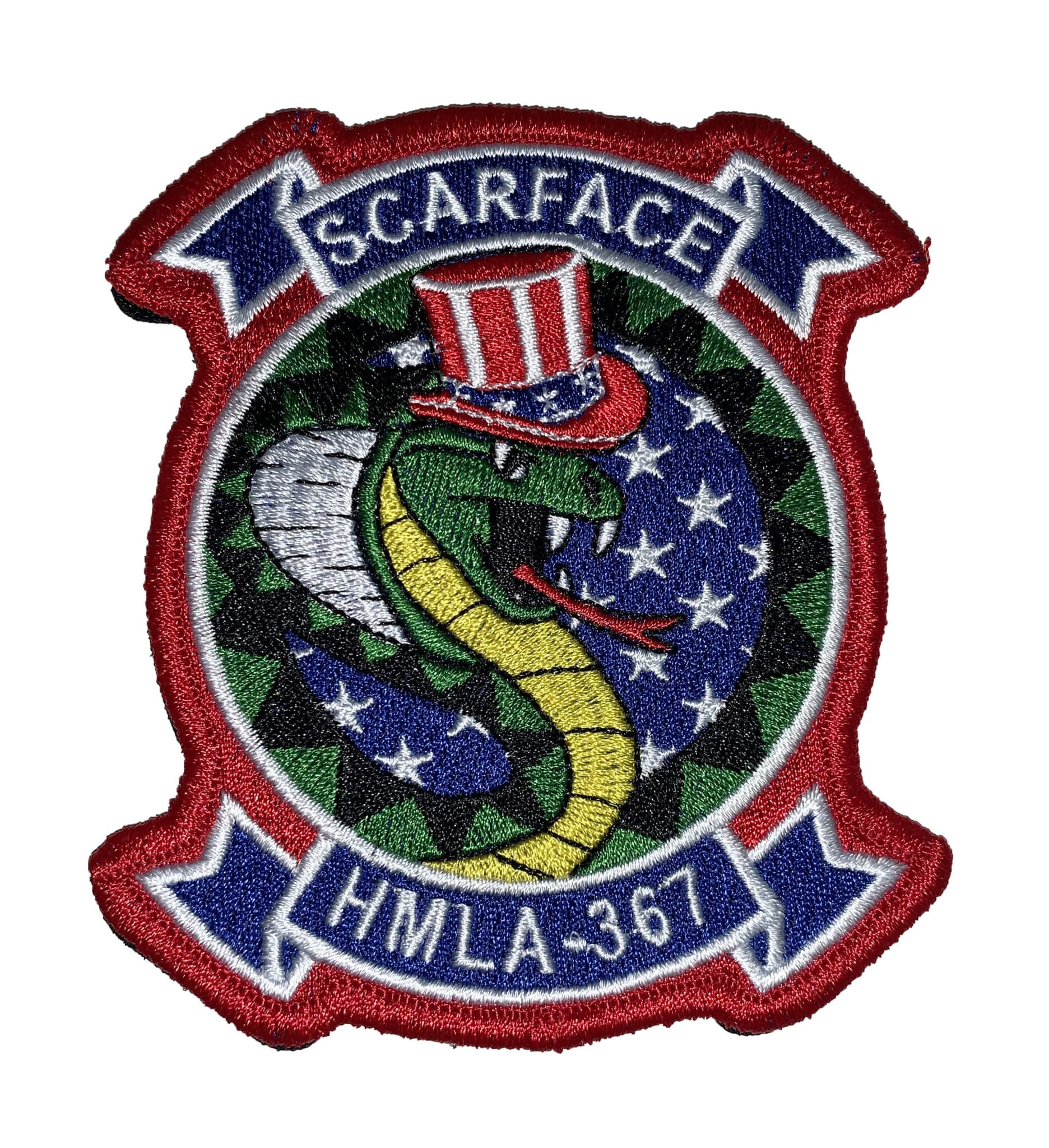HMLA-367 Scarface 4th of July Patch
