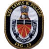 USS LEWIS B. PULILER FFG-23 Patch – Sew On