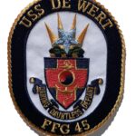 USS DE WERT FFG-45 Patch – Sew On