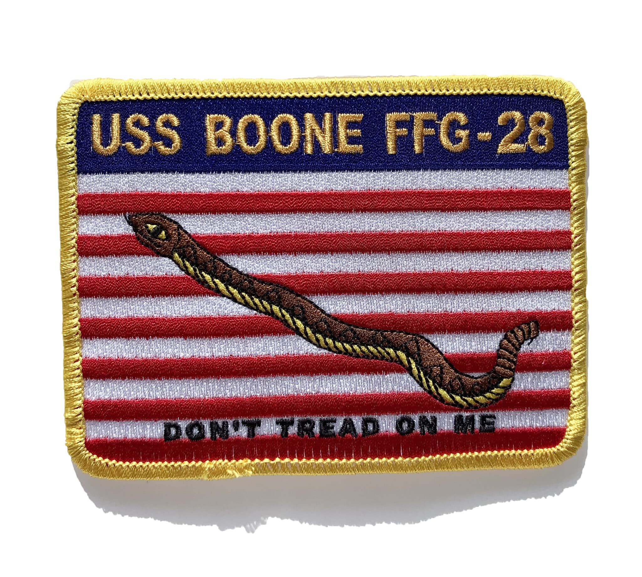 USS BOONE FFG-28 Patch – Sew On